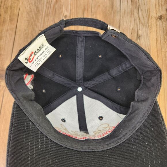 VTG Dale Earnhardt 7x NASCAR Winston Cup Champion Chase Authentics Hat Cap Black - Picture 9 of 10